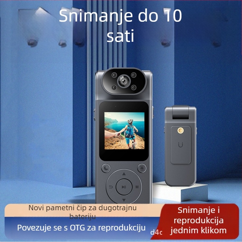 Tvornička L19 kamera za vožnju s kopčom 4K HD noćnim vidom WiFi konferencijski snimač video snimač