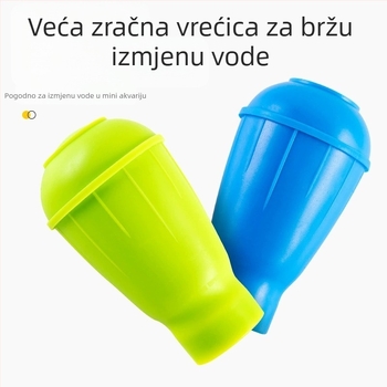 Usisavanje WC-a za ukrasne ribe u akvariju, usisavanje izmeta za kornjače, usisavanje artefakata izmeta, usisavanje vode, mijenjanje vode, usisna cijev za ručno gnječenje, veliki alat za čišćenje usisavanjem