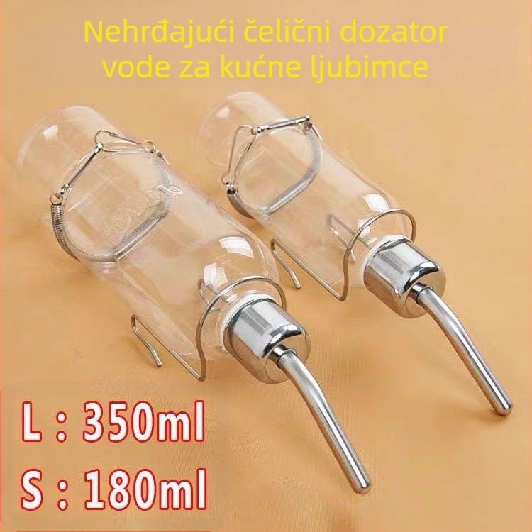 Pojilica od nehrđajućeg čelika za štene, hrčka, zeca, viseća automatska loptica za napajanje, čajnik za psa