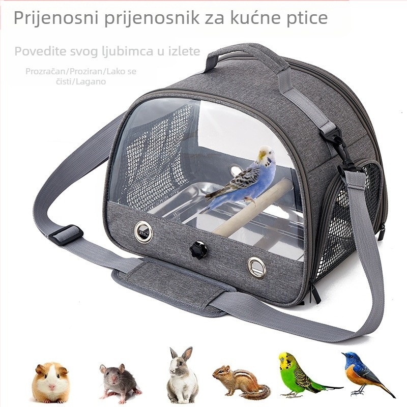 Prijenosna vrećica za ptice, sklopiva, kavez za ptice od Oxford tkanine, vrećica za ptice, papiga, golub, mali kućni ljubimac, vrećica za krtice