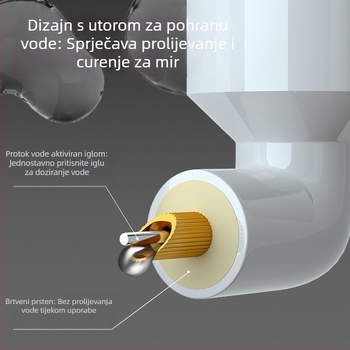 Automatska fontana za piće za ptice, kotao za udarnu iglu, tigrova koža, Xuan Feng, papiga, cijedilica, hranilica za vodu, pribor za veliki kavez za ptice