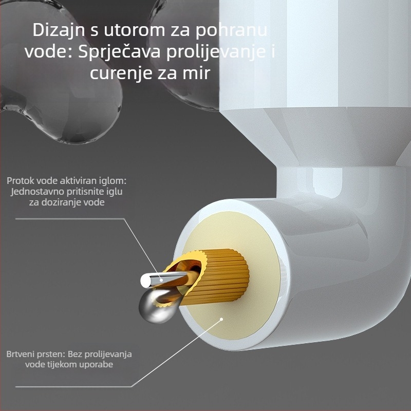Automatska fontana za piće za ptice, kotao za udarnu iglu, tigrova koža, Xuan Feng, papiga, cijedilica, hranilica za vodu, pribor za veliki kavez za ptice