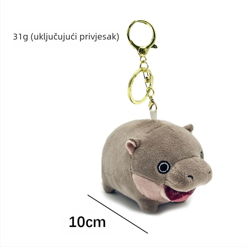 Prekogranična nova plišana tajlandska patuljasta nilska konja nilski konj plišana lutka lutka