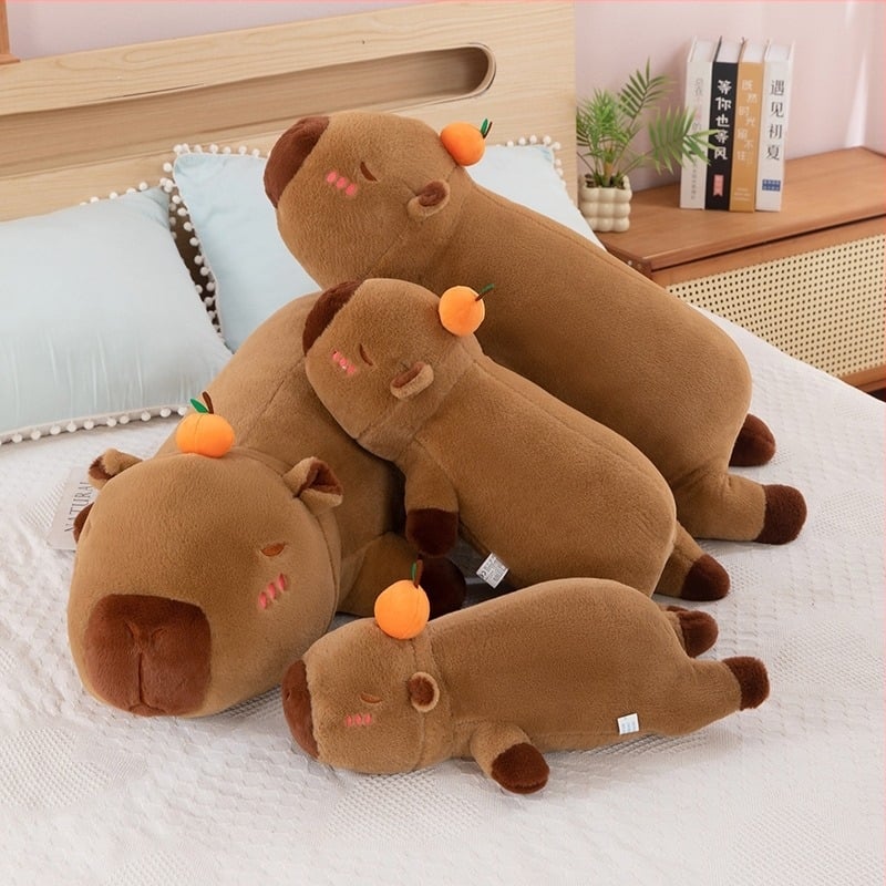 Nova Kapibala Capybara plišana igračka u više stilova, lutka za rođendanski poklon za dječake i djevojčice