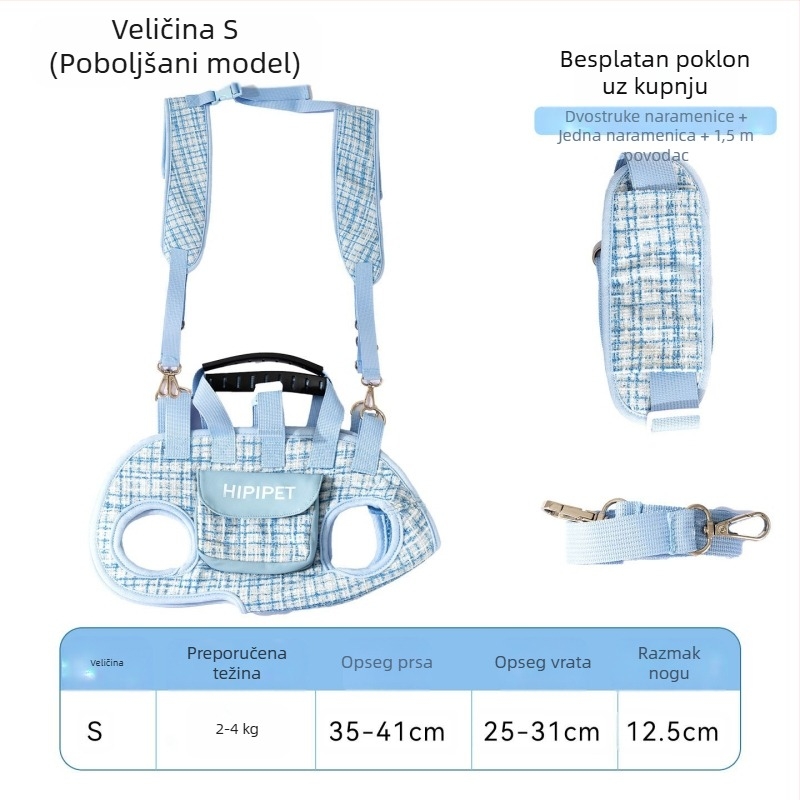 Ruksak za pse, Mala torba za pse i mačke, Torba preko ramena, Torba za kućne ljubimce, Torba za šetnju pasa