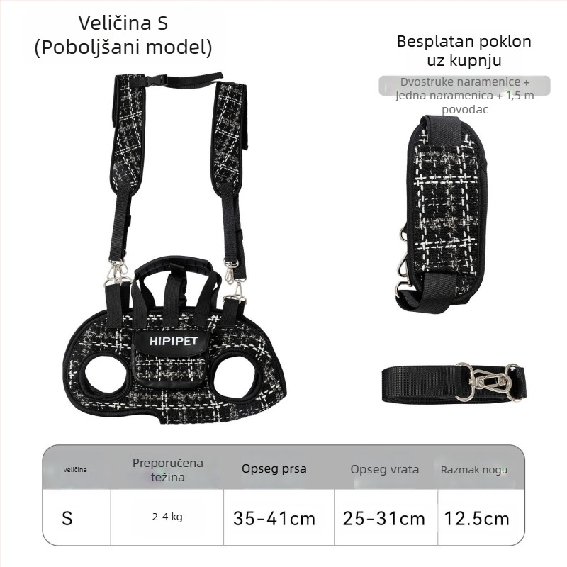 Ruksak za pse, Mala torba za pse i mačke, Torba preko ramena, Torba za kućne ljubimce, Torba za šetnju pasa