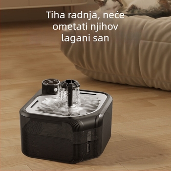 Dozator vode za kućne ljubimce, filter element, fontana za piće, dozator vode za pse i mačke, pitka voda, zdjela za vodu za mačke, pametni dozator vode za kućne ljubimce
