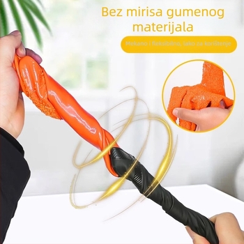 Rukavice za kupanje mačaka protiv grebanja i grebanja, za kućne ljubimce, posebne rolane rukavice za uklanjanje dlaka za mačke, produžene, vodootporne, protiv ugriza