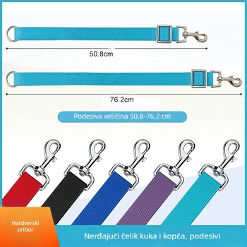 Prekogranični popularni podesivi najlonski remen za teške uvjete rada, remen za prikolicu za konje, remen za ovjes poljoprivredne kante