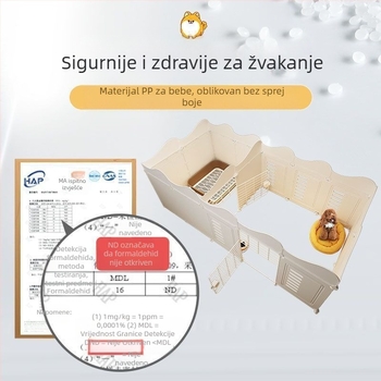 Ograda za kućne ljubimce, jedna soba, jedan pas čuvar, unutarnji kavez za pse, srednji i mali pas, plišani plišani pas, Bixiong izolacijska ograda s vratima