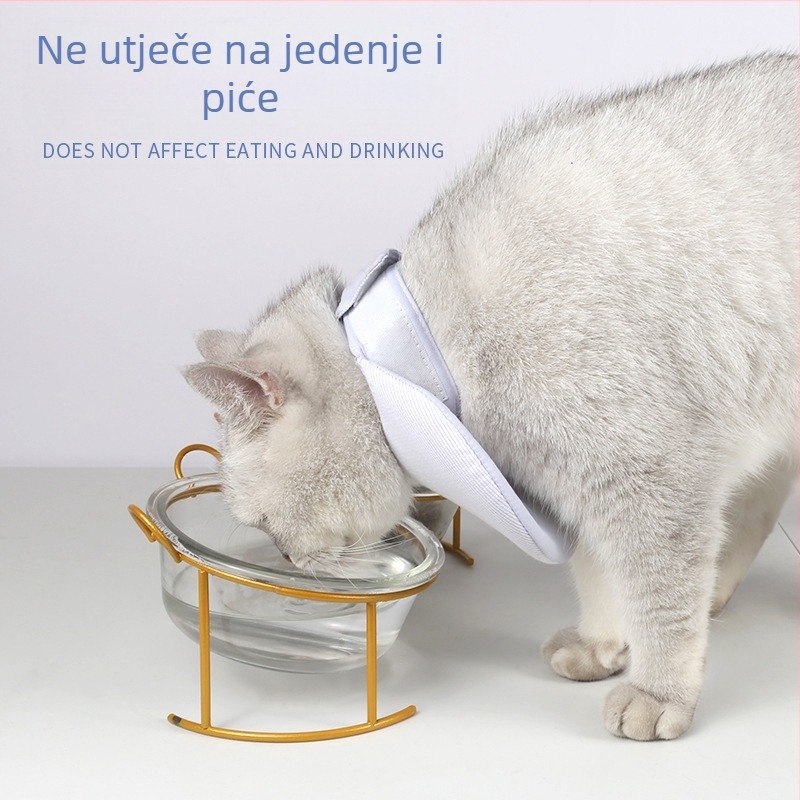 Novi ručnik za slinu kućnih ljubimaca, višenamjenska ogrlica za kućne ljubimce, lagana ogrlica protiv lizanja kućnih ljubimaca