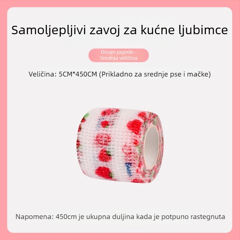 Jednokratne navlake za pseće noge, cipele za male pse, plišani medvjedići ne mogu pasti s stopala, zavoj za stopala protiv prljavštine