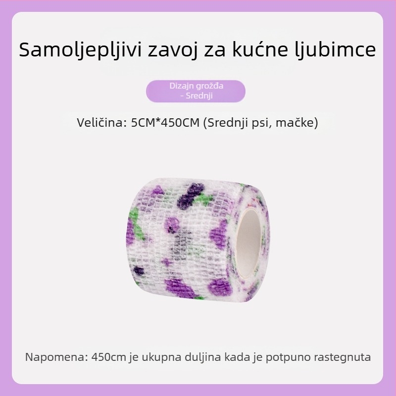 Jednokratne navlake za pseće noge, cipele za male pse, plišani medvjedići ne mogu pasti s stopala, zavoj za stopala protiv prljavštine