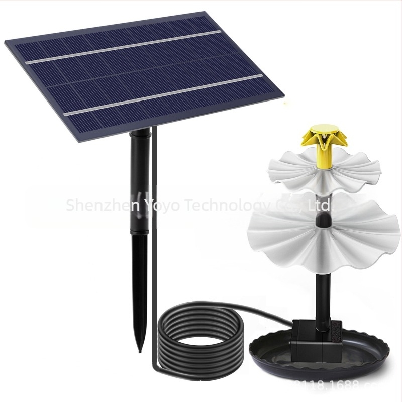 Prekogranična e-trgovina nova solarna fontana fontana za kupanje ptica fontana fontana pumpa za fontanu krajobrazna fontana vrtna fontana