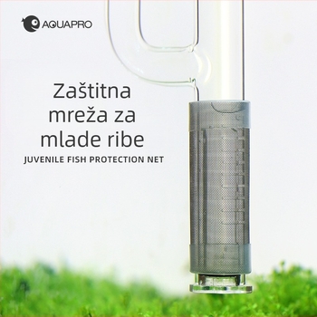 Enchant filter za ribe od nehrđajućeg čelika, zaštitni rukav za ulaz vode, pamučni rukav, zaštitna mrežica za mlade kozice, protiv usisavanja