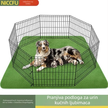 Periva podloga za urin za kućne ljubimce, višeslojna upijajuća protuklizna podloga za hlađenje psećeg urina, podloga za mačke, prostirka za pse za spavanje
