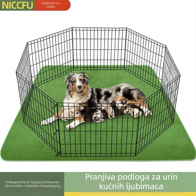 Periva podloga za urin za kućne ljubimce, višeslojna upijajuća protuklizna podloga za hlađenje psećeg urina, podloga za mačke, prostirka za pse za spavanje
