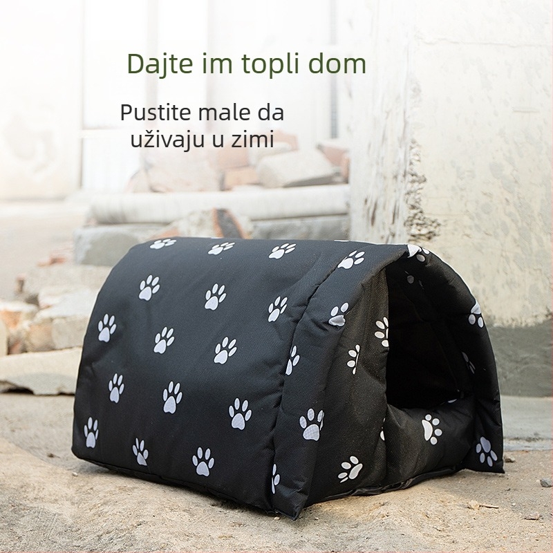 Krpa za mačke, protiv psećeg gnijezda, Oxfordska tkanina za kućne ljubimce, Oxfordska vanjska gnijezdo, lutajuće zimsko gnijezdo, oprema za kućne ljubimce, mačka, otporna na kišu i sunce, gnijezdo za mačke