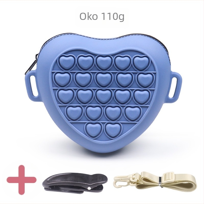 Nova vanjska silikonska prijenosna torba za hranu za pse, torba za trening kućnih ljubimaca, ruksak za pse, torba za struk za kućne ljubimce