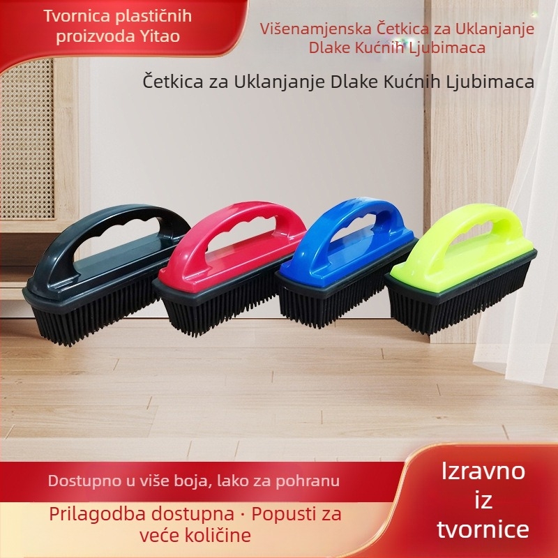 Višenamjenska četka za uklanjanje dlaka kućnih ljubimaca Četka za uklanjanje dlaka kućnih ljubimaca Pogodna za kauč/ležajnu plahtu Automobil Tepih Uklanjanje dlaka kućnih ljubimaca