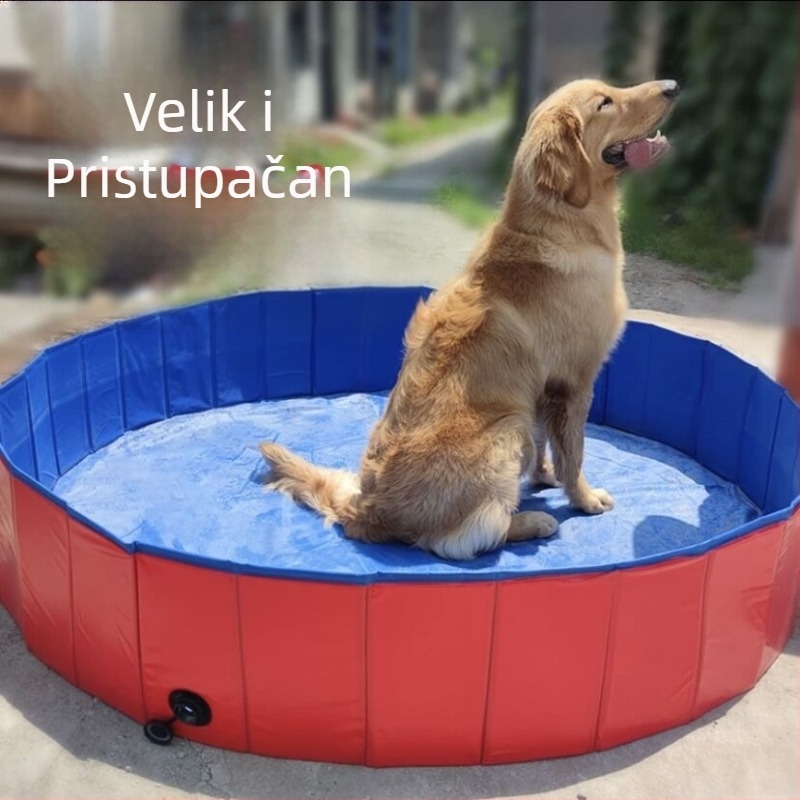 Sklopiva kada za pse, velika kada za zlatne retrivere, posebna kada, kada za mačke, bazen za kućne ljubimce