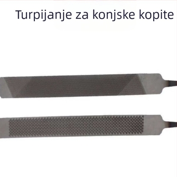 Tvornička opskrba turpijom za potkove, alatom za popravak kopita, turpijom za konjički pribor, alatom za brušenje rogova