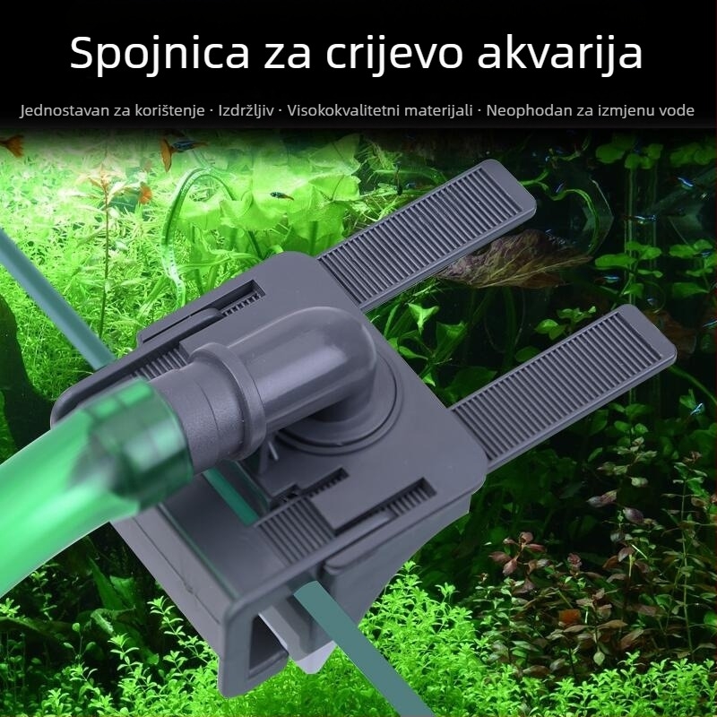 Mijenjanje vode u akvariju Fiksni stalak Priključak za akvarijsku cijev za vodu Fiksni stalak Nosač crijeva za cijev za vodu Fiksna kopča za cijev za vodu