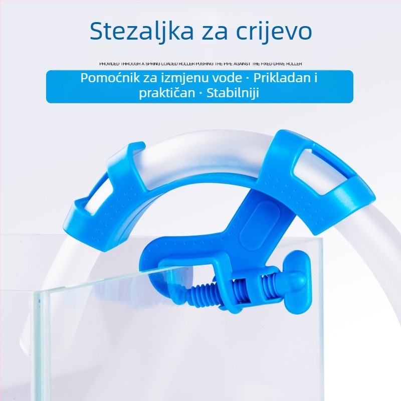Mijenjanje vode u akvariju Fiksni stalak Priključak za akvarijsku cijev za vodu Fiksni stalak Nosač crijeva za cijev za vodu Fiksna kopča za cijev za vodu