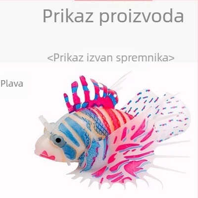 Ukrasi za uređenje akvarija za ribe, proizvođači akvarija, izvoz silikonskog materijala, svjetleće simulacije boja, veleprodaja riba lav