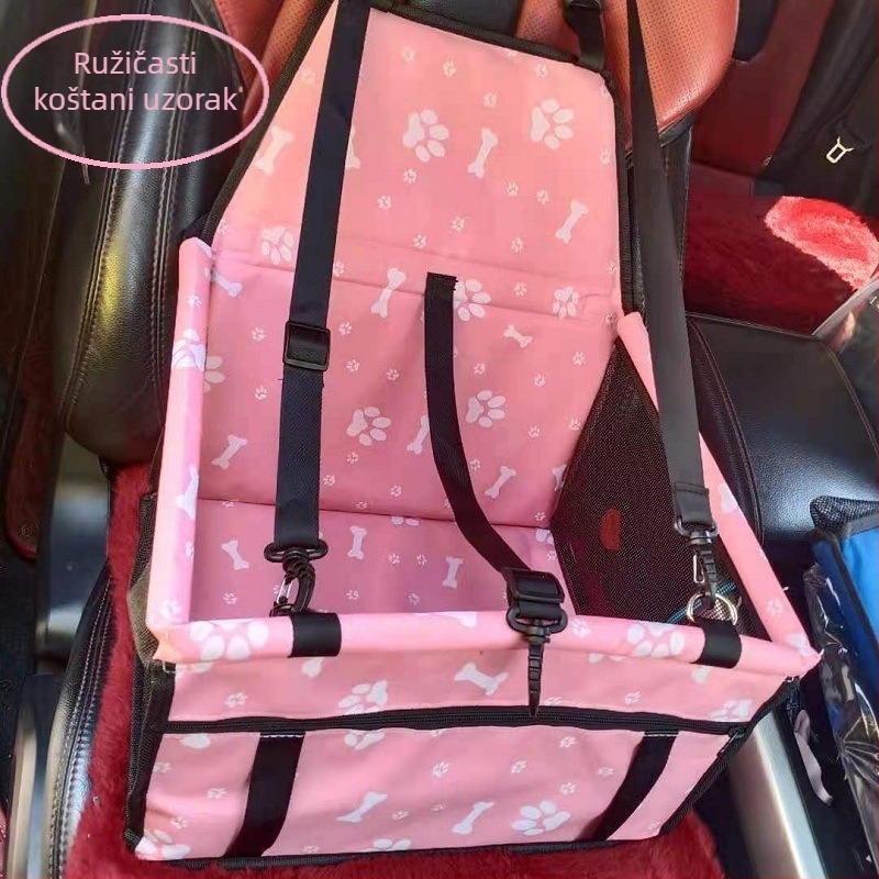 Prekogranična jastuk za kućne ljubimce, prostirka za mačke i auto, mrežasta vrećica za vješanje, prostirka za pse i auto, putna, prozračna torba za kućne ljubimce, protiv vrtoglavice