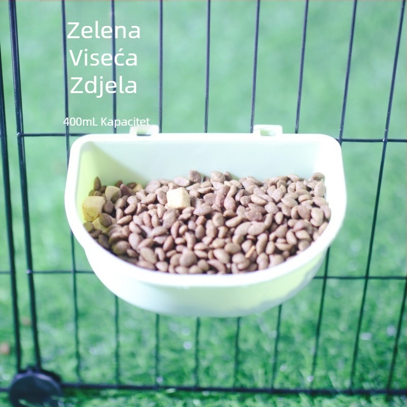 Viseći dozator vode za mačke, zdjela za mačke, umivaonik za mačke, automatska hranilica za vodu za hranjenje, viseći kavez za zečeve, čajnik za vodu, pribor za kućne ljubimce