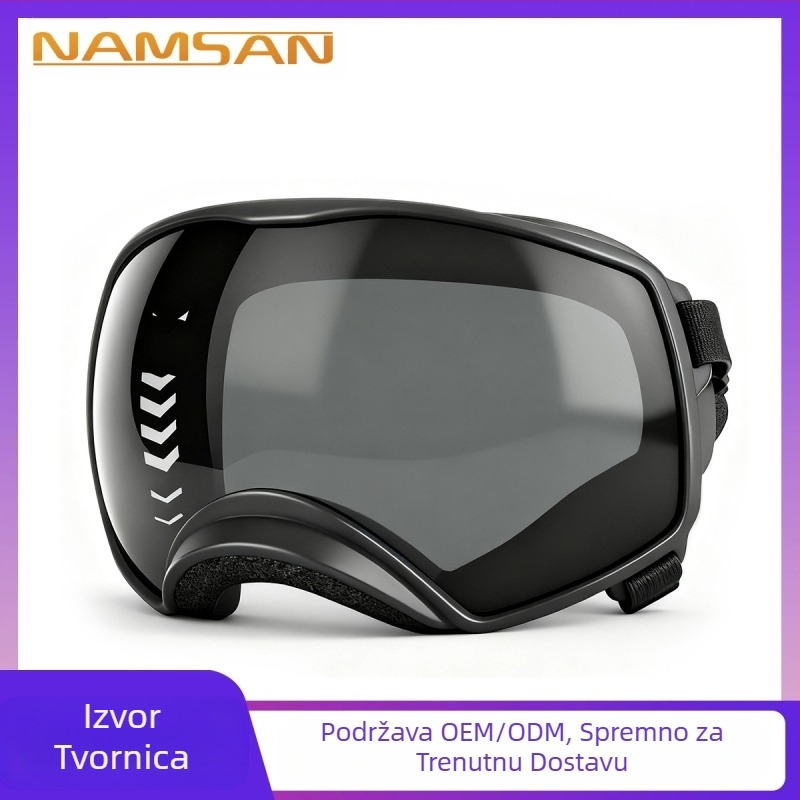 Pokrivala za glavu za kućne ljubimce Naočale za pse s velikim okvirom Sunčane naočale za srednje velike pse Snijeg Anti-UV naočale za kućne ljubimce Sunčane naočale