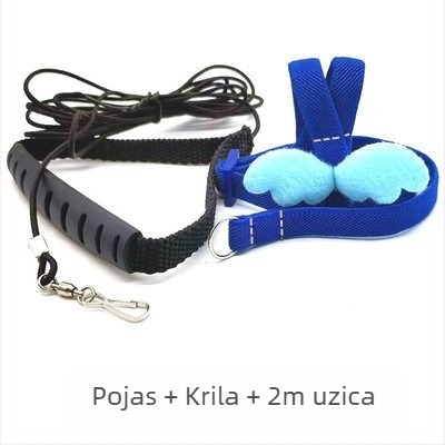 Remen za uže za letenje papiga Uže za hodanje ptica Tigrova koža Xuanfeng Malo sunce Ultra lagano vučno uže bez stopala