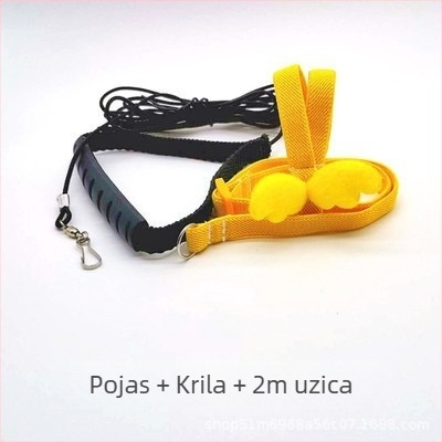 Remen za uže za letenje papiga Uže za hodanje ptica Tigrova koža Xuanfeng Malo sunce Ultra lagano vučno uže bez stopala
