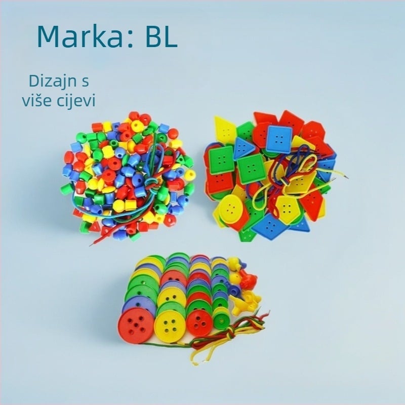Plastični geometrijski prag građevinski blokovi, sastavljeni građevinski blokovi, igračke za djecu od 3 do 6 godina, za djecu od 4 do 5 godina, kreativni sastavljeni kvadratni...