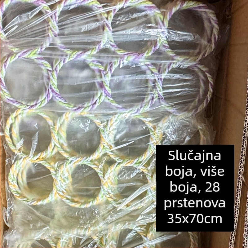 28 okruglih stalka za šalove, gaza, okrugla vješalica, višenamjenski okrugli stalak za penjanje u boji, ukras za djecu u vrtiću