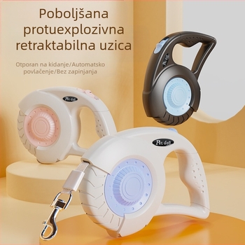Tvornica izravna uzica za kućne ljubimce, uzica za pse s automatskim skupljanjem, ogrlica za pse s artefaktom za hodanje, generacija dlake