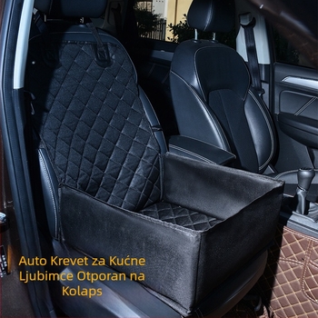 Automobilsko gnijezdo za kućne ljubimce, sigurnosna sjedalica za pse, prednja torba za kućne ljubimce, vodootporna podloga za kućne ljubimce protiv prljavštine