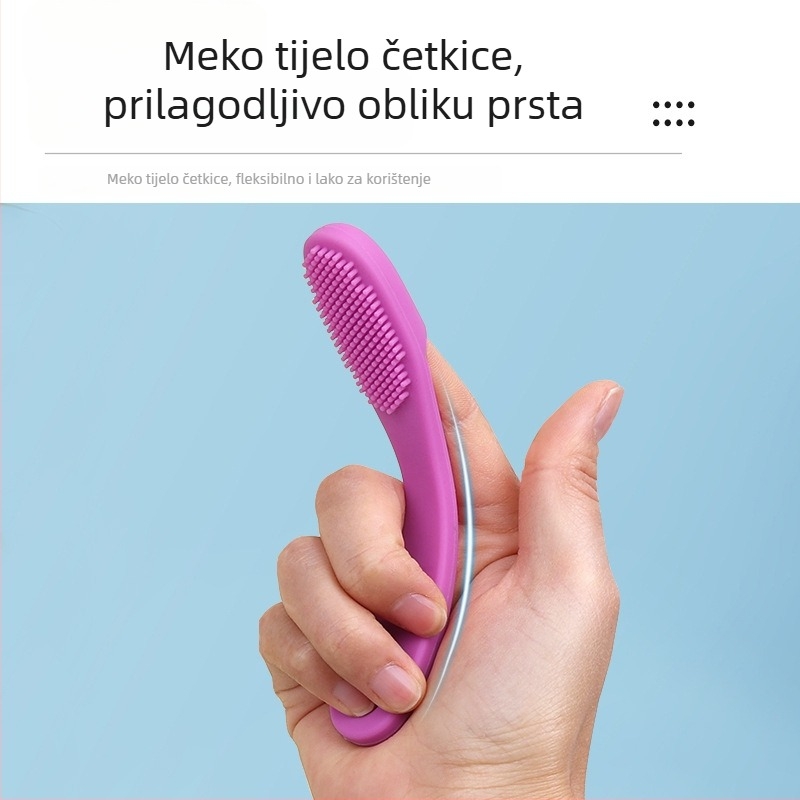 Kućni ljubimci Navlaka za prste za kućne ljubimce Četkica za zube za pse Četkica za zube Alat za čišćenje usne šupljine za pse Četkica za zube za kućne ljubimce