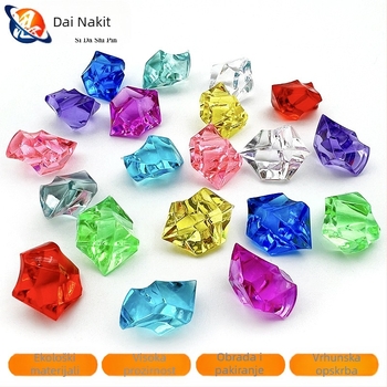 Akrilni kristalni kamen šareni dragulj akvarij krajolik kamen ljepota Chen ukras zabavni park igračke rekviziti proizvođači veleprodaja