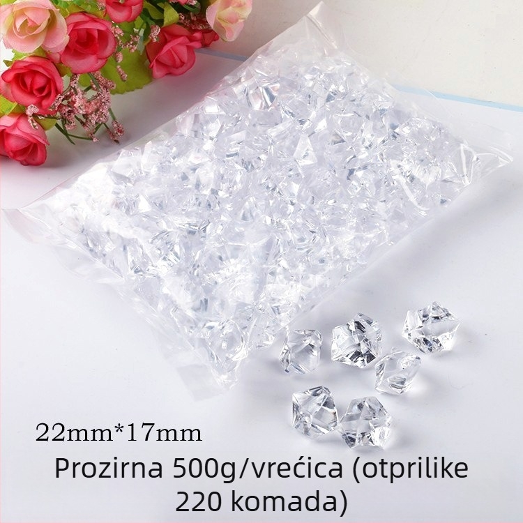 Akrilni kristalni kamen šareni dragulj akvarij krajolik kamen ljepota Chen ukras zabavni park igračke rekviziti proizvođači veleprodaja