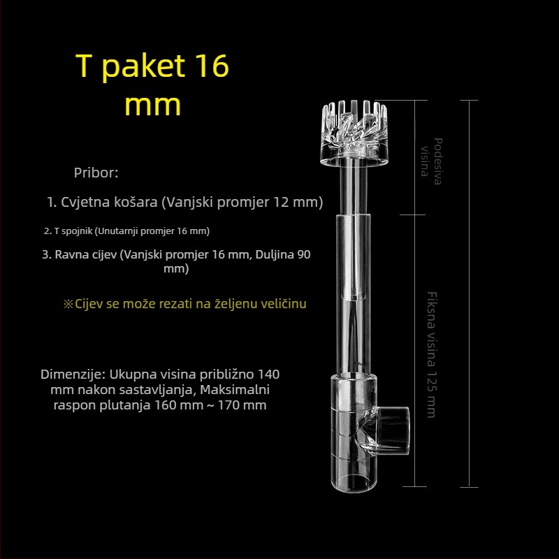 Uklanjač uljnog filma iz akvarija, košara za cvijeće, plutajući akvarij, uklanjanje uljnog filma, akvarij s trave, mala vodena površina, uljni film, vrtložna košara za cvijeće