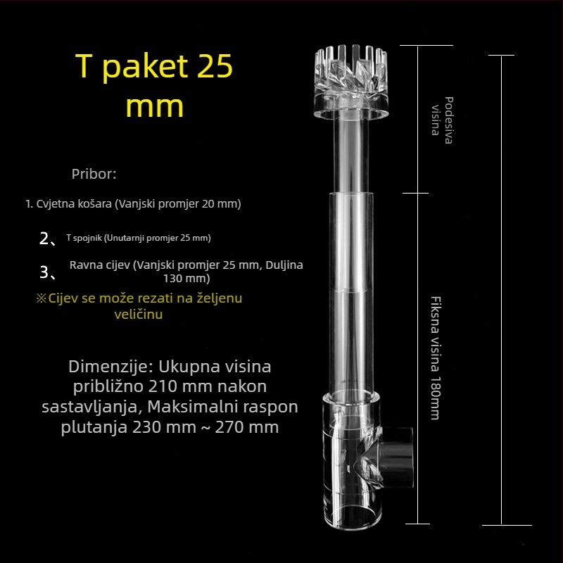 Uklanjač uljnog filma iz akvarija, košara za cvijeće, plutajući akvarij, uklanjanje uljnog filma, akvarij s trave, mala vodena površina, uljni film, vrtložna košara za cvijeće