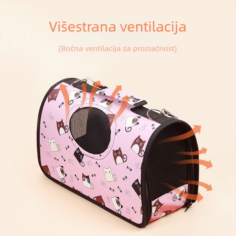 Torba za kućne ljubimce ruksak za mačke plišani kavez za mačke torba za pse torba za mačke torba za mačke prijenosni kavez pribor