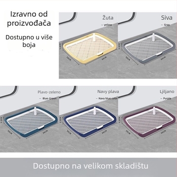 Predimenzionirani WC za pse, umivaonik za pse srednje i velike veličine, vektorska podloga za pseći WC, za obuku pasa, prekogranični eksploziv na zalihi