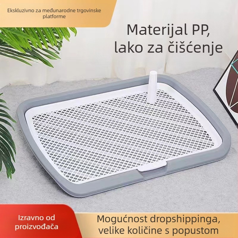 Predimenzionirani WC za pse, umivaonik za pse srednje i velike veličine, vektorska podloga za pseći WC, za obuku pasa, prekogranični eksploziv na zalihi
