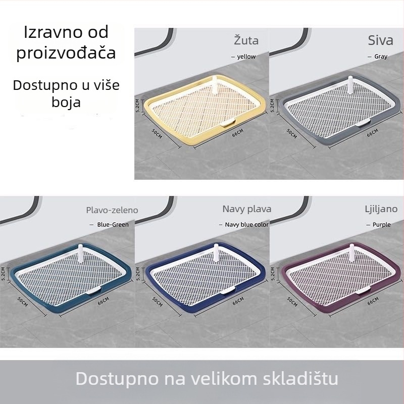 Predimenzionirani WC za pse, umivaonik za pse srednje i velike veličine, vektorska podloga za pseći WC, za obuku pasa, prekogranični eksploziv na zalihi