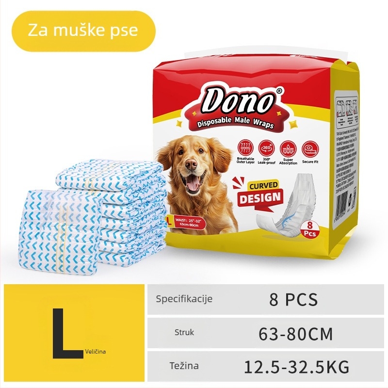 DONO'S DIARY pelene za pse, mužjaci, kuje, fiziološke hlače, pelene za kućne ljubimce u dnevniku rasta kućnih ljubimaca