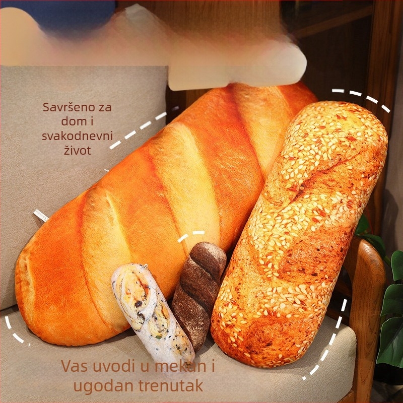 Simulacija jastuka za kruh, veliki francuski štapić, grickalica, kremasta vrećica, štapić, rekviziti, duga lutka, plišana igračka, veleprodaja poklona