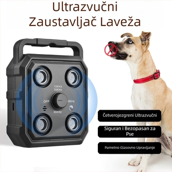 Novi prekogranični ultrazvučni trener pasa za zaustavljanje lajanja, automatsko glasovno upravljanje, pribor za obuku kućnih ljubimaca protiv lajanja pasa Amazon